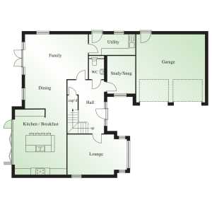 The Tonbridge - Plot 3 Ground Floor