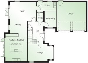 The Tonbridge - Plot 3 Ground Floor